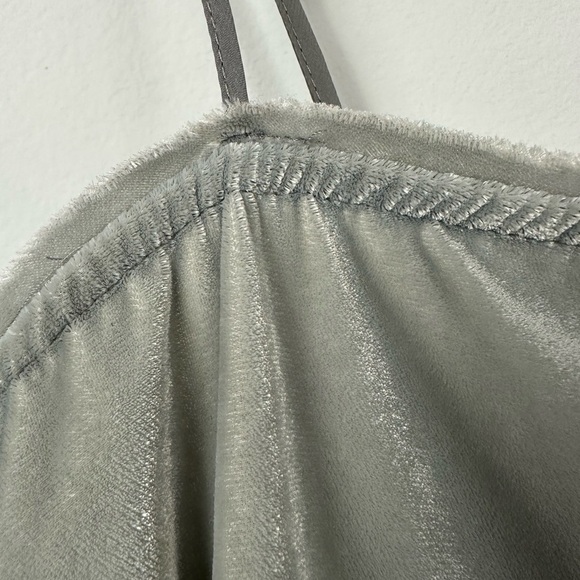 Intimately Free People gray velvet peplum cami - Picture 5 of 10